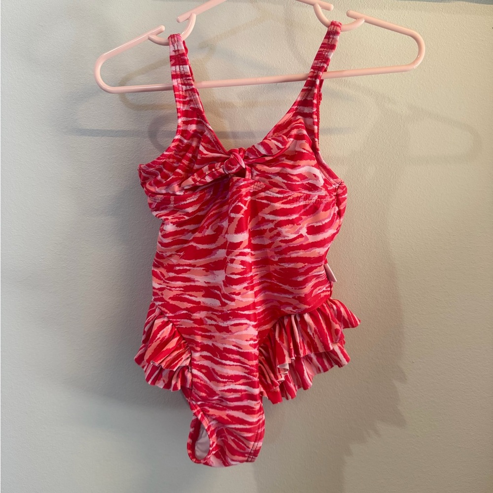 SEAFOLLY Toddler Valencia Pink Red Swimsuit 3 3T